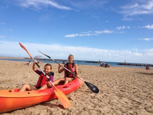 KAYAK FOR KIDS IN SITGES